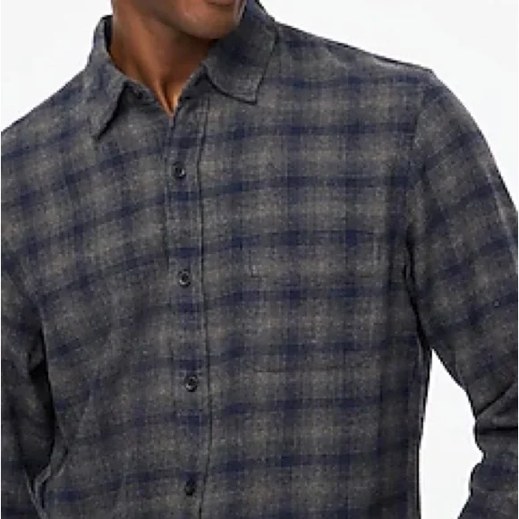 J. Crew Classic Casual Flannel Button Down Shirt - Picture 2 of 5